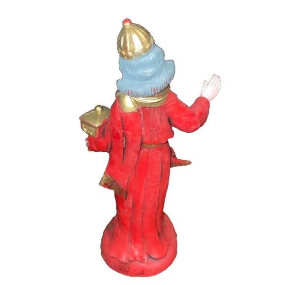 VINTAGE Christmas Nativity/Manger Replacement Figurine One Wisemen Made In Italy - Picture 2 of 2